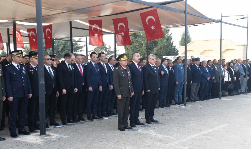 Atatürk 10 Kasım’da Şanlıurfa’da törenlerle anıldı