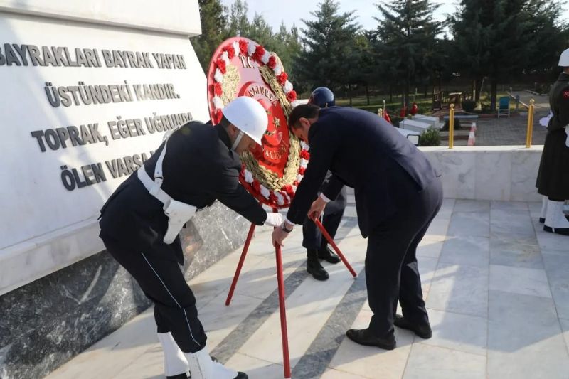 Atatürk 10 Kasım’da Şanlıurfa’da anıldı