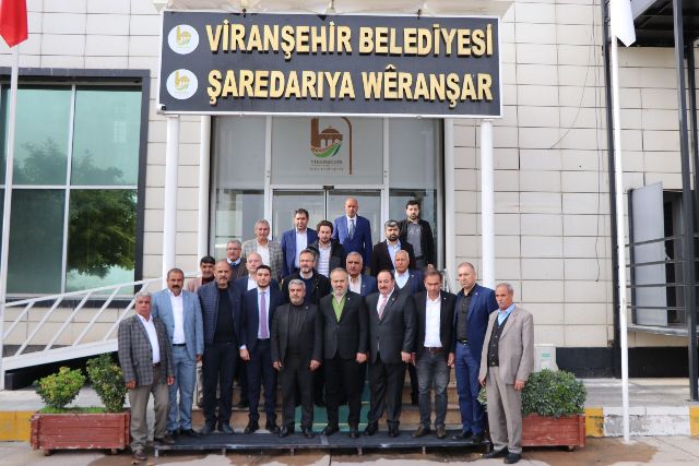 Başkan Aktaş’tan Viranşehir Belediyesi’ne ziyaret 