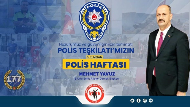 Başkan Yavuz’dan Polis Haftası Mesajı