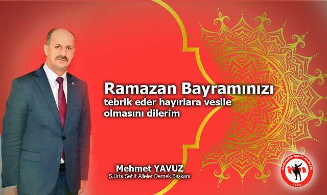 Başkan Yavuz'un Ramazan Bayramı Mesajı