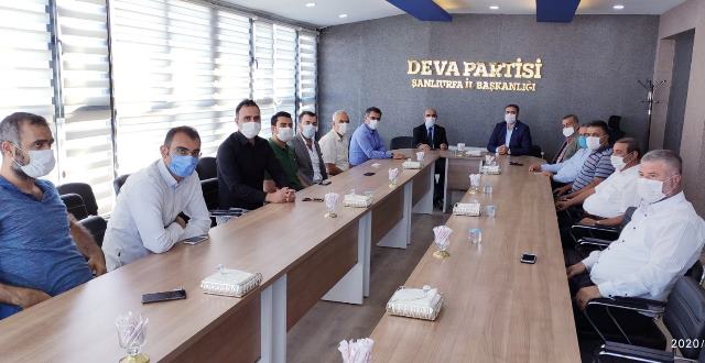 CHP Şanlıurfa Heyetinden DEVA Partisine Ziyaret