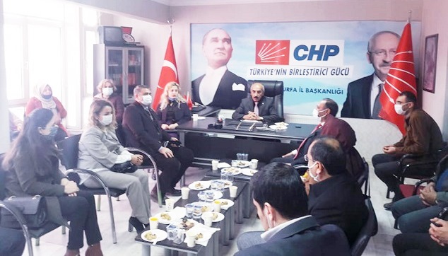 DEVA Partisi’nden CHP Şanlıurfa İl Başkanlığına Ziyaret