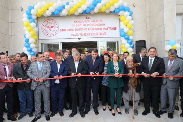 Haliliye Ağız ve Diş Sağlığı Merkezi ve Çocuk Polikliniği Açıldı