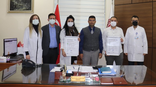 Harran Üniversitesi Hastanesi ıso 9001 kalite belgesi aldı
