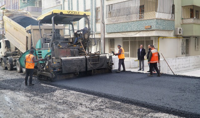 Hummalı sıcak asfalt çalışmaları tamamlanıyor