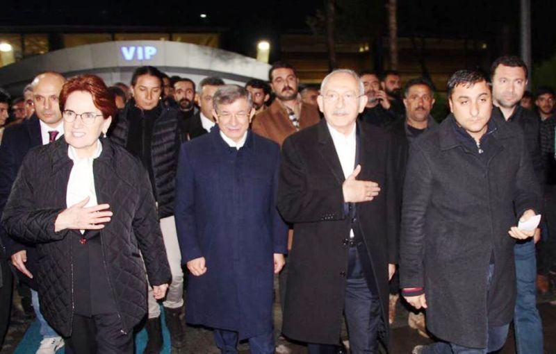 Muhalefetin liderleri Urfa’ya geldi