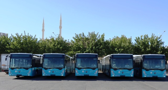 Şanlıurfa’da toplu taşımaya 174 otobüs katılacak