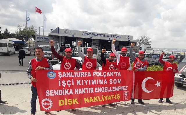 Tüvtürk Polçak İşçileri 1 Mayıs’ta Taksim’de