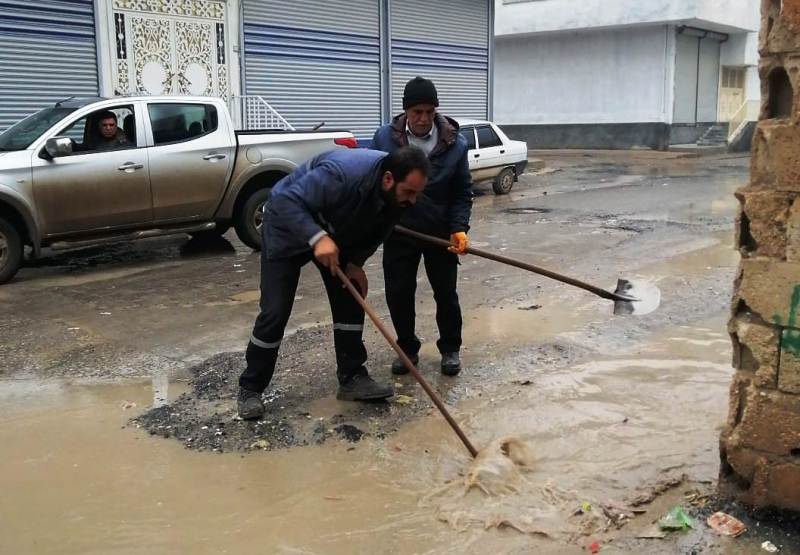 Viranşehir Belediyesi yağışlar için teyakkuza geçti