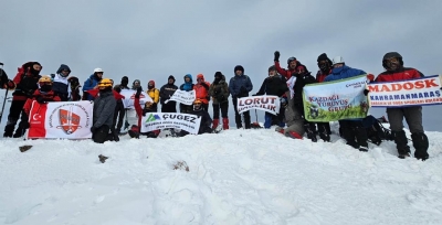 15. Ulusal Hasan Dağı kış tırmanışına Urfadosklu dağcılarımız katıldı.