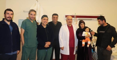 4 Aylık Bebek Harran Üniversitesi Hastanesi’nde sağlığına kavuştu