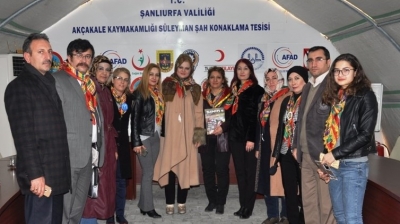 Akçakale, Yörük Türkmen kadınları ağırladı-VİDEOLU-