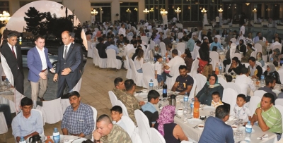 ASPİM, Şehit Aileleri ve Gaziler onuruna iftar yemeği verdi