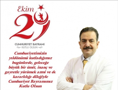 Başhekim Mardinli, 29 Ekim Cumhuriyet Bayramı'nı kutladı