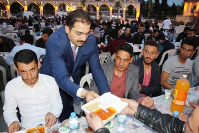 Başkan Canpolat, kardeşlik sofrasında vatandaşlar ile iftar yaptı