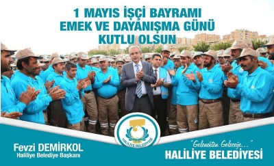 Başkan Demirkol’un 1 Mayıs işçi bayramı mesajı