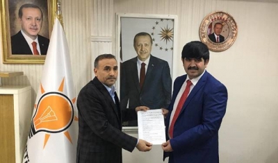 Basyan, Ak Parti’den Eyyübiye Meclis Üyeliği aday adaylığı başvurusunu yaptı