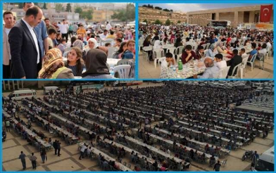 Binlerce kişi Halil İbrahim Sofrasında buluştu 