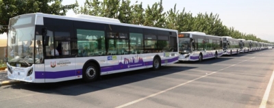 Büyükşehir'den 65 adet yeni otobüs daha