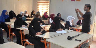 Çadır kentte 2017-2018 eğitim ve öğretim yılı başladı.