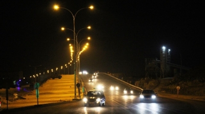 Çevik Kuvvet Köprülü Kavşağı’na 1 milyon liralık aydınlatma yatırımı