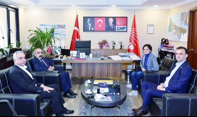 CHP Şanlıurfa İl Başkanı Cidir’den Kaftancıoğlu’na ziyaret