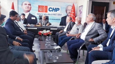 CHP Şanlıurfa İl Başkanlığında İlçe Başkanları Toplantısı Yapıldı