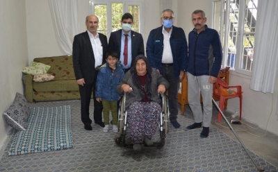 Dayıoğlu, Aydın, Kıran Ve Polat `Tan Engelli Vatandaşlara Tekerlekli Sandalye 