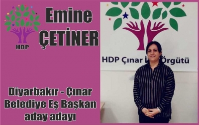 Emine Çetiner HDP’den aday adayı oldu