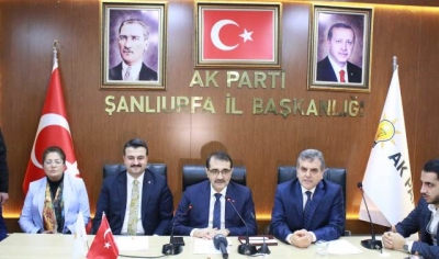 Enerji ve Tabii Kaynaklar Bakanı Fatih Dönmez, Şanlıurfa'da