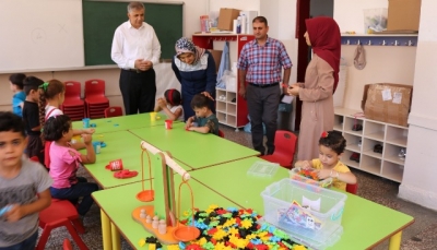 Eyyübiye Hem’de Suriyeli çocuklar için anasınıfı açıldı