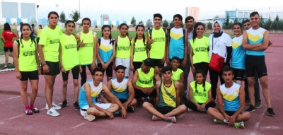 Haliliye Belediyespor atletizm takımı, bölge şampiyonu oldu