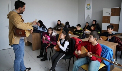 Haliliye’de müzik ve dil kursları devam ediyor