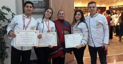Harran üniversitesi aşçıları yeni bir ödül aldılar 