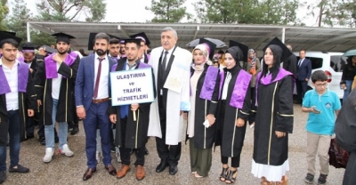 Harran Üniversitesinde Mezuniyet Törenleri Başladı