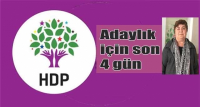 HDP’ye adaylık başvurularında son 4 gün