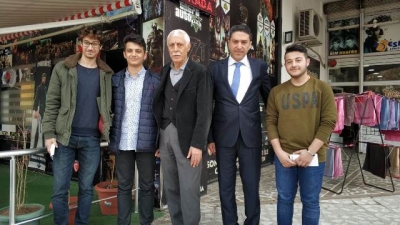 Hekimoğlu ve Cevheri Yenişehir Esnafını Ziyaret Etti