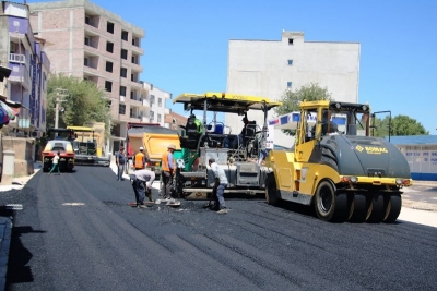 Hilvan’da asfaltlama çalışmaları tamamlandı
