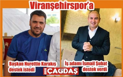 İş Adamı Şubat'tan Viranşehirspor'a Destek