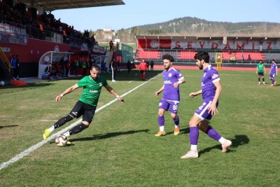 Karaköprü belediyespor üç puanı tek golle aldı