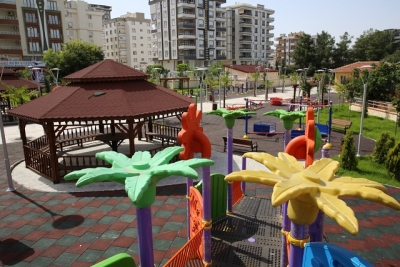 Karaköprü'de engelsiz park açılışa hazır