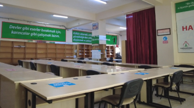 Karaköprü'de Okuma Salonları Gençlerin Hizmetine Açıldı