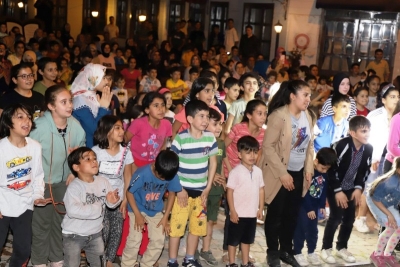 Karaköprü'de Ramazan Etkinliğinde Çocuklar Doyasıya Eğlendi