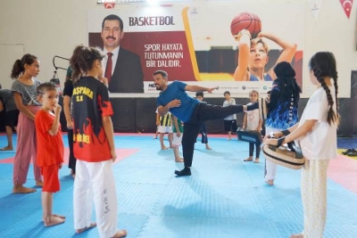 Karaköprü’de Spor Kurslarında Şampiyonlar Yetişiyor
