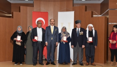 Kıbrıs Gazilerine Milli Mücadele Madalyası Verildi