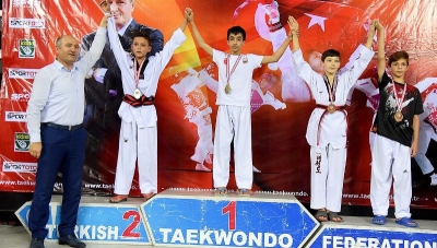 Minikler Türkiye Taekwondo Şampiyonasında büyük başarı 