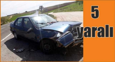Şanlıurfa’da otomobil traktöre çarptı: