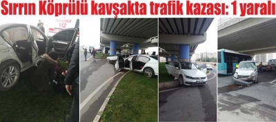 Şanlıurfa’da trafik kazası 1 yaralı
