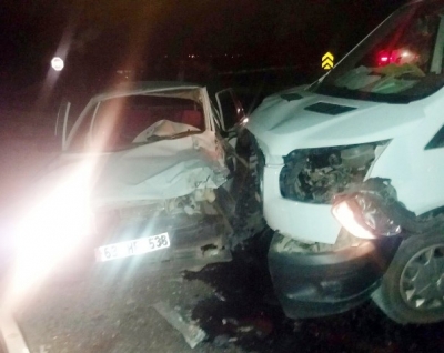 Şanlıurfa'da trafik kazası: 6 yaralı 